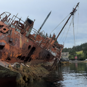 Old Canning Vessel in Newfoundland